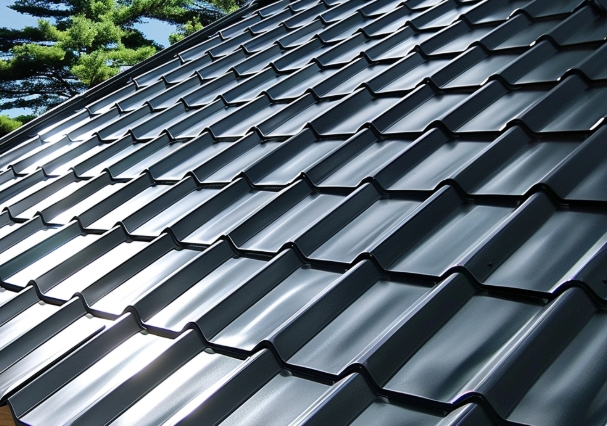 Panel Atap Aluminium-Magnesium-Mangan dengan Jahitan Tegangan Berdiri