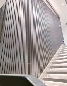 Panel Dinding Aluminium-Magnesium-Mangan dengan Pengikat Tersembunyi