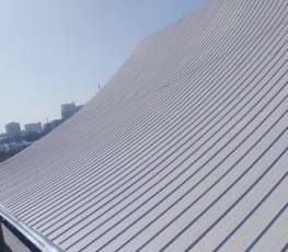 Panel Lengkung Aluminium-Magnesium-Manganese Tahan Cuaca