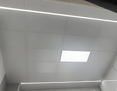 แผ่นกั้นฝ้าอลูมิเนียมพิเศษสำหรับครัวป้องกันน้ำมัน