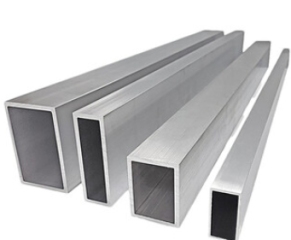 ท่ออลูมิเนียมรูปสี่เหลี่ยมโค้ง