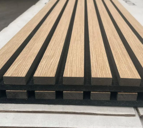 Panel Dinding Akustik Veneer Kayu