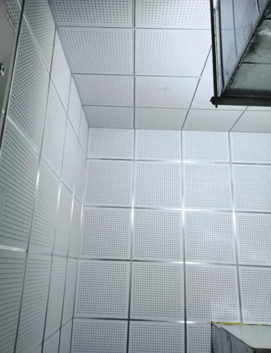 Perforated Gypsum Acoustic Ceiling Panels