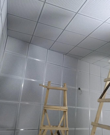 Perforated Gypsum Acoustic Ceiling Panels