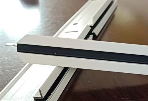 Keel Aluminium Aloi Bentuk H untuk Dinding Tirai Beban Berat