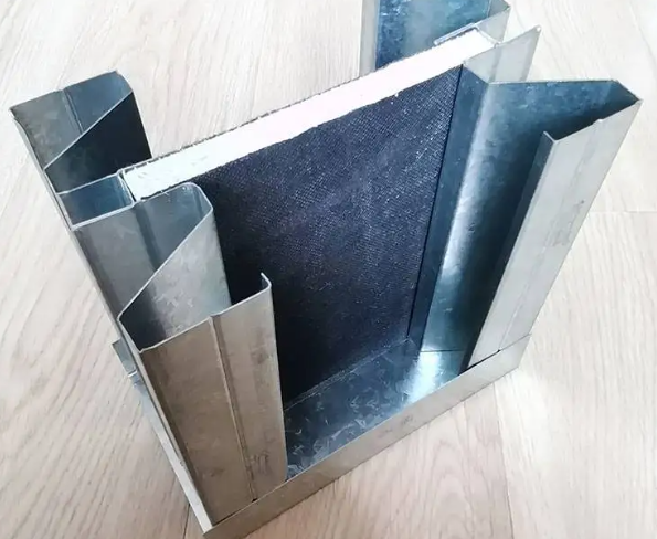 Rangka Partisi Padukan Aluminium 6063-T5 Tahan Suara