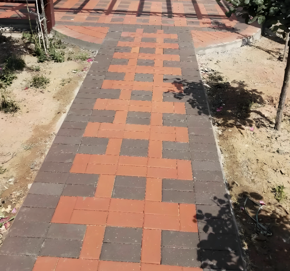 Paving PC Berbatu Berwarna-warni untuk Pemandangan Lanskap