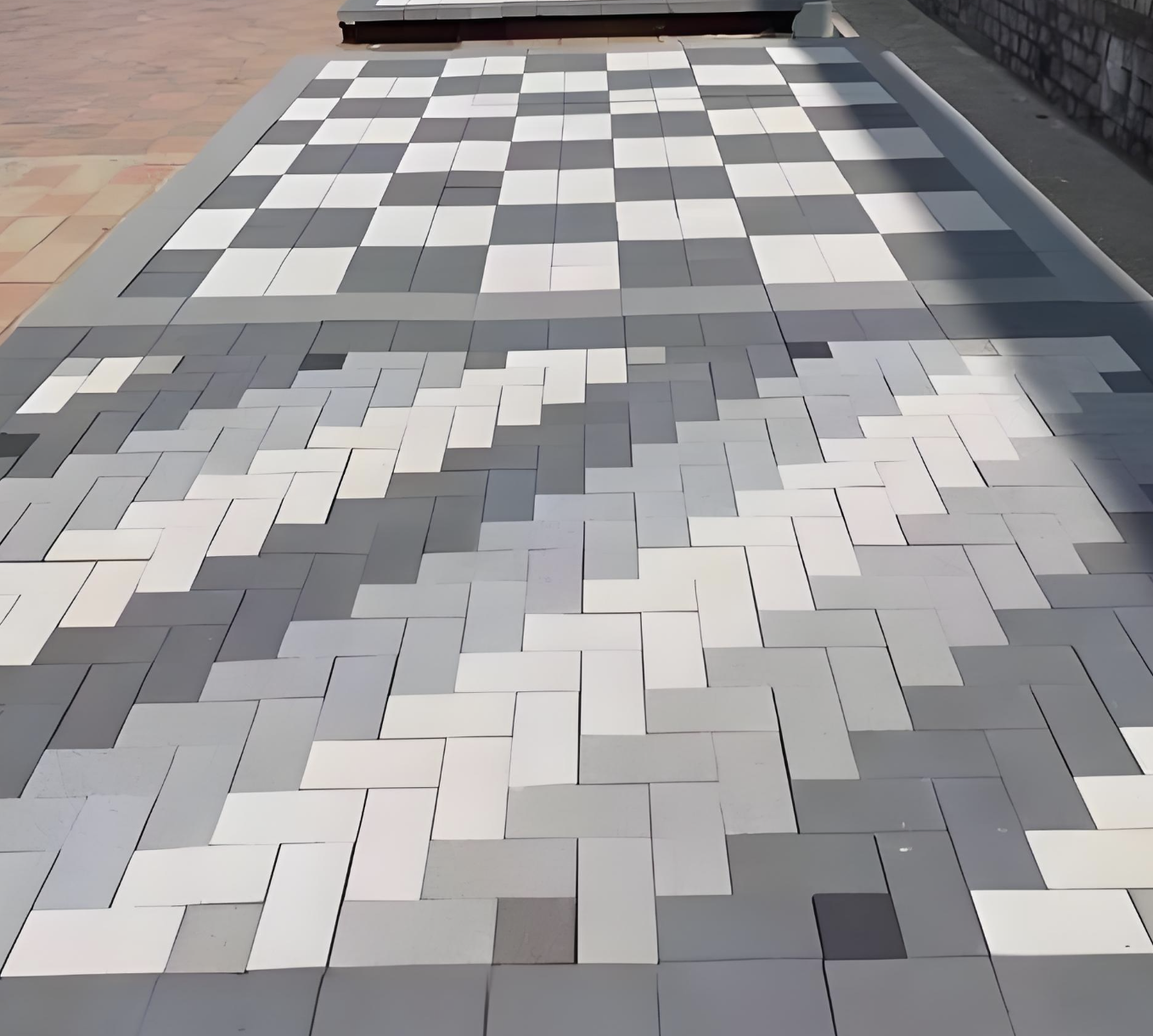 Batu PC Serupa Batu Alam yang Dapat Meresap Air Secara Ekologis