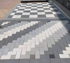 Gạch PC giống đá sinh thái thấm nước