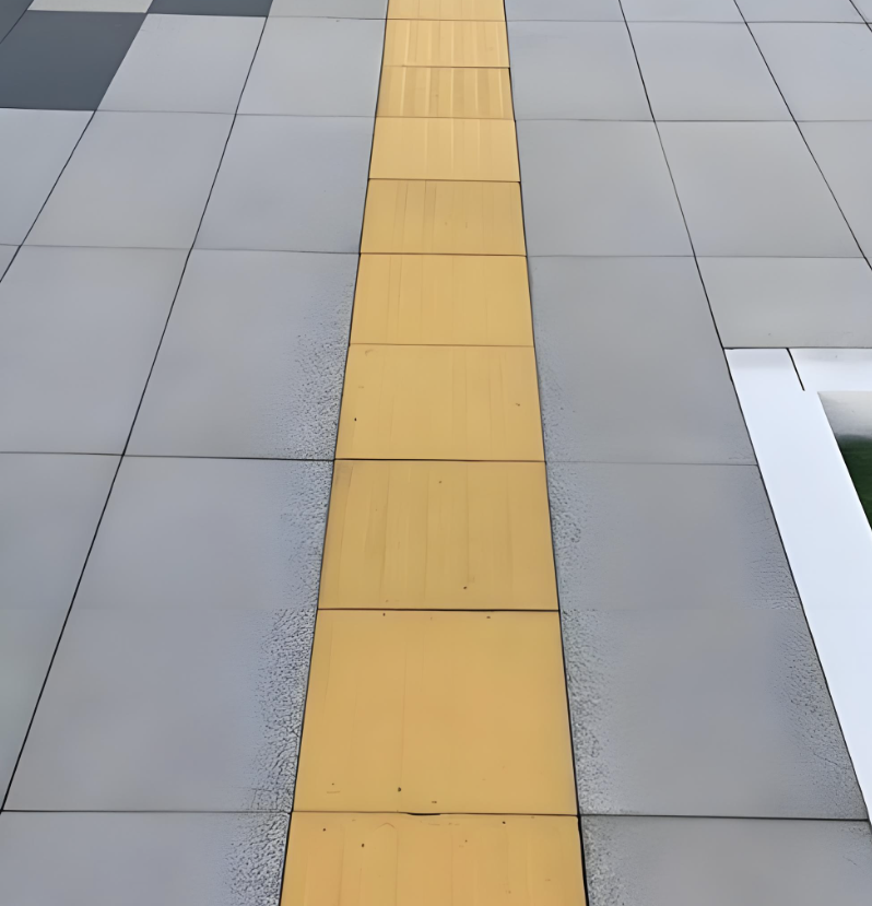 High Anti-slip Commercial Plaza Stone-like PC Brick