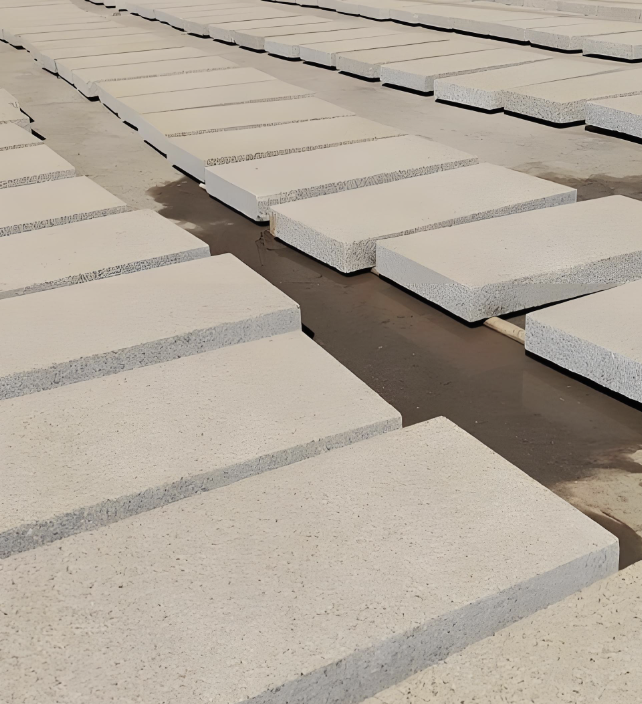 Pavage PC en pierre imitation rouille jaune (Grade pour cours d'aménagement paysager)