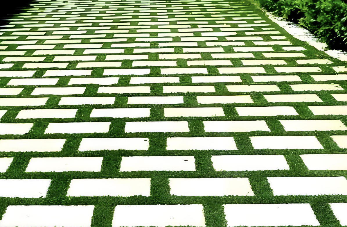 Paver Rumput untuk Parkir Komersial Beban Tinggi