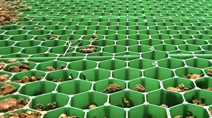 Papan Rumput Plastik HDPE Daur Ulang