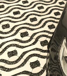 Batu Rumput Beton Lanskap Gaya Antik