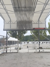 Luxury Electric Push-Pull Retractable Canopy for Villa