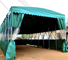 Exhibition Event Push-Pull Canopy with Transparent Walls
