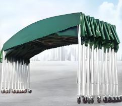 Commercial Street Stall Push-Pull Canopy