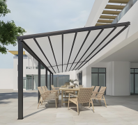 Homestay Patio Retractable Push-Pull Awning