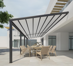 Homestay Patio Retractable Push-Pull Awning