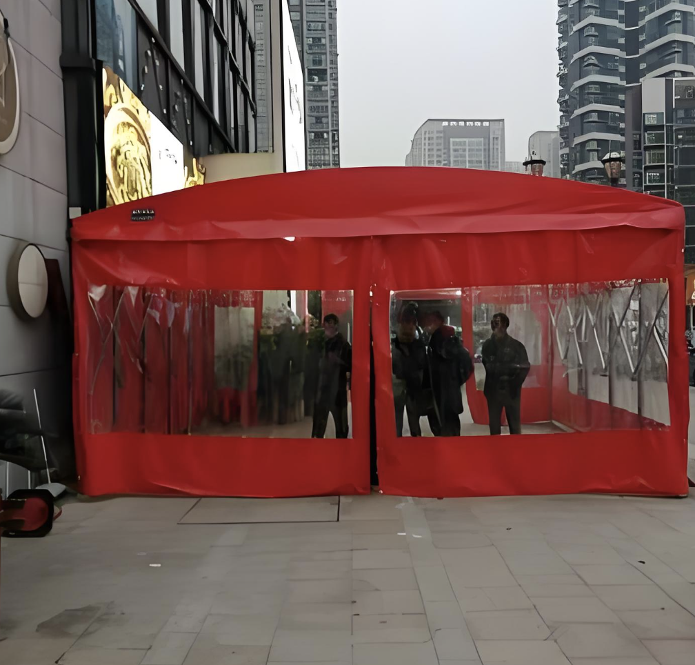 Mái che kéo thả đẩy kéo cho sự kiện cưới hỏi