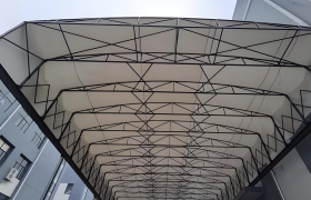 Aluminum Frame Residential Push-Pull Patio Awning