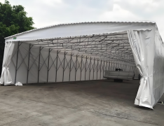 Construction Site Push-Pull Canopy