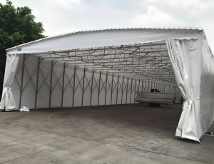 Kanopi Tarik-Dorong untuk Lokasi Konstruksi