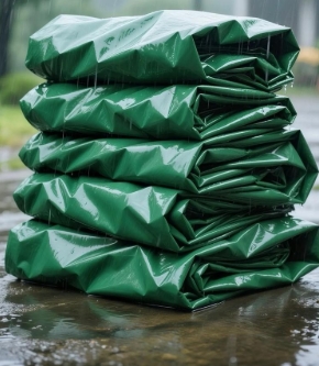 ผ้าปูกันน้ำสำหรับช่วยเหลือภัยพิบัติฉุกเฉิน