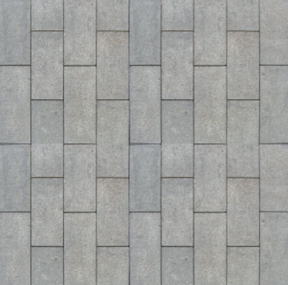 Carreaux de pavage gris pour aménagement paysager extérieur