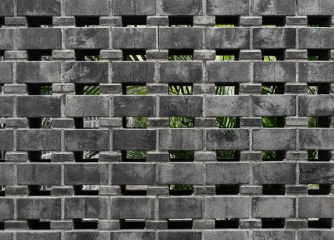 Brique murale bleue artisanale traditionnelle