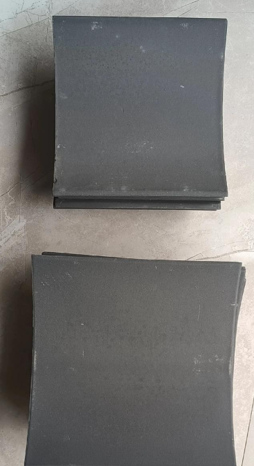 Brique bleue et tuile de toiture grise ignifuges à haute résistance pour fours industriels