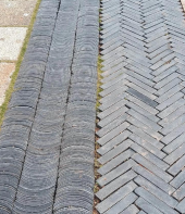 Decorative Antique Grey Brick & Tile for Landscape Garden