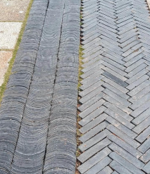 Decorative Antique Grey Brick & Tile for Landscape Garden