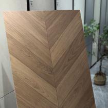 Ubin Keramik Lunak Bertekstur Kayu