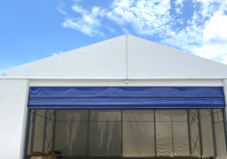 Tente de stockage industrielle à charge lourde