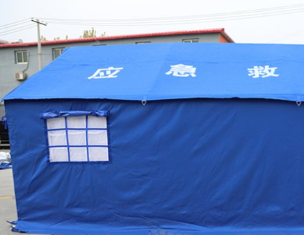 Tente médicale d'urgence temporaire