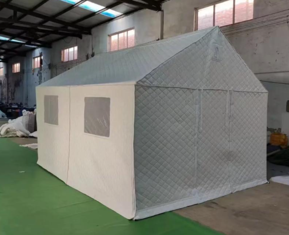 Tente pavillon d'urgence pour le soutien aux catastrophes