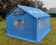 Tente pavillon d'urgence pour le soutien aux catastrophes