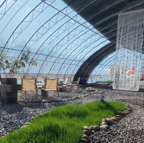 農業用テントパビリオン