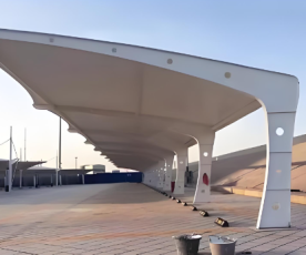 Small Community Membrane Structure Stand