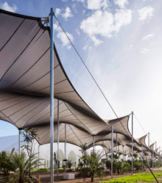 Portable Foldable Membrane Structure Stand