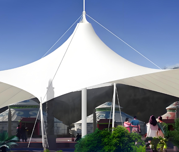 Landscape Membrane Structure Viewing Stand