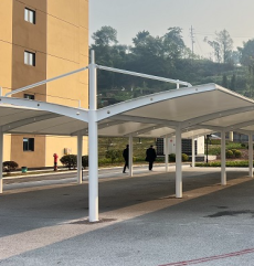 Small Residential Membrane Structure Stand