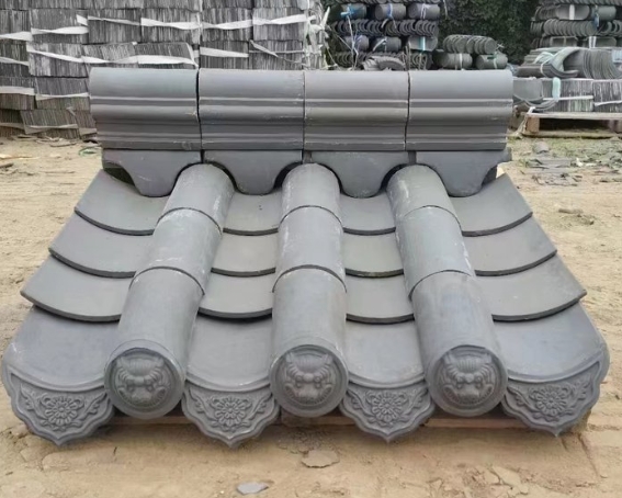 Genteng Atap Tanah Liat Antik yang Dibakar