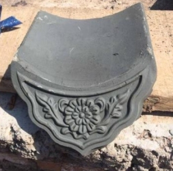 Stoneware Ceramic Antique Roof <span>Tile</span>