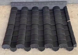 Tuile de toiture en résine antique composite en PVC