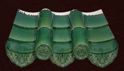 <span>Tuile</span> de toit en céramique antique vitrifiée