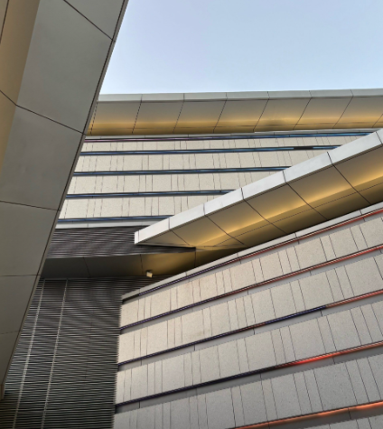 防音合わせガラスカーテンウォール