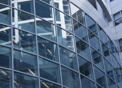 高性能ローイー商業用ガラスカーテンウォール