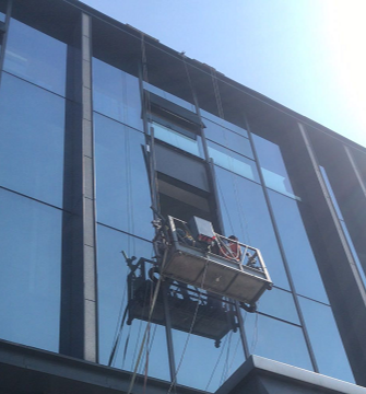 กำแพงม่านอาคารด้วยแก้วฉนวนอุณหภูมิแก้วโลว์อีเงินสองชั้น